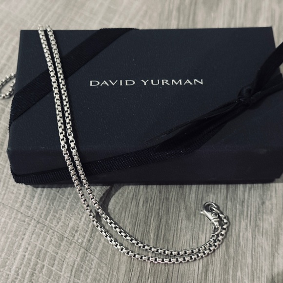 David Yurman Other - 20 Inch David Yurman Silver Box Chain Necklace